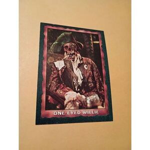 Vintage 1985 Warner Bros Topps Gum Goonies Trading Card #48 One Eyed Willie